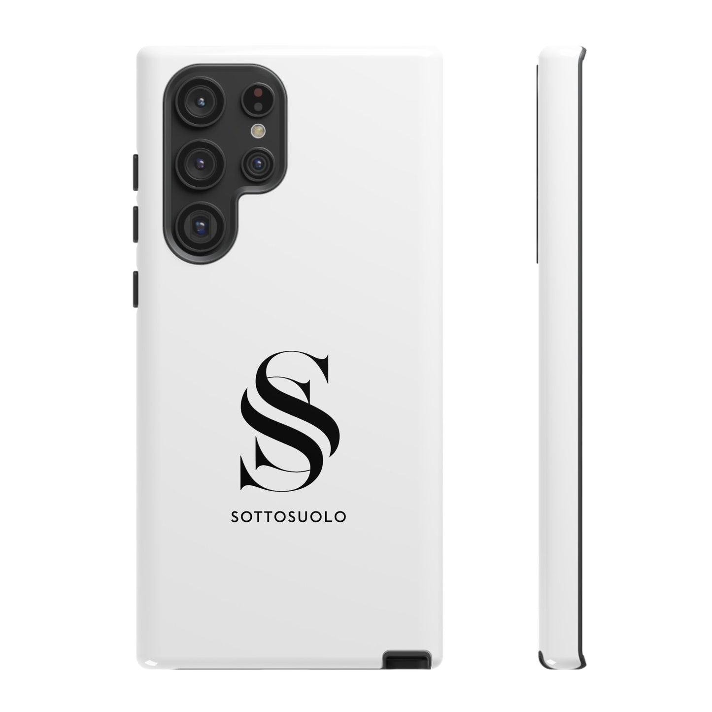 Sleek Phone Case with Monogram, Tough Phone Cover, Customizable Cases, Stylish Gadget Accessory, Gift for Tech Lovers, Modern Design