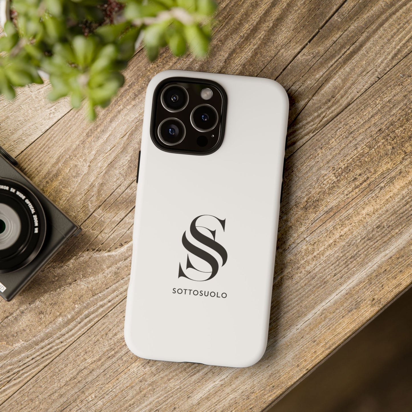 Sleek Phone Case with Monogram, Tough Phone Cover, Customizable Cases, Stylish Gadget Accessory, Gift for Tech Lovers, Modern Design