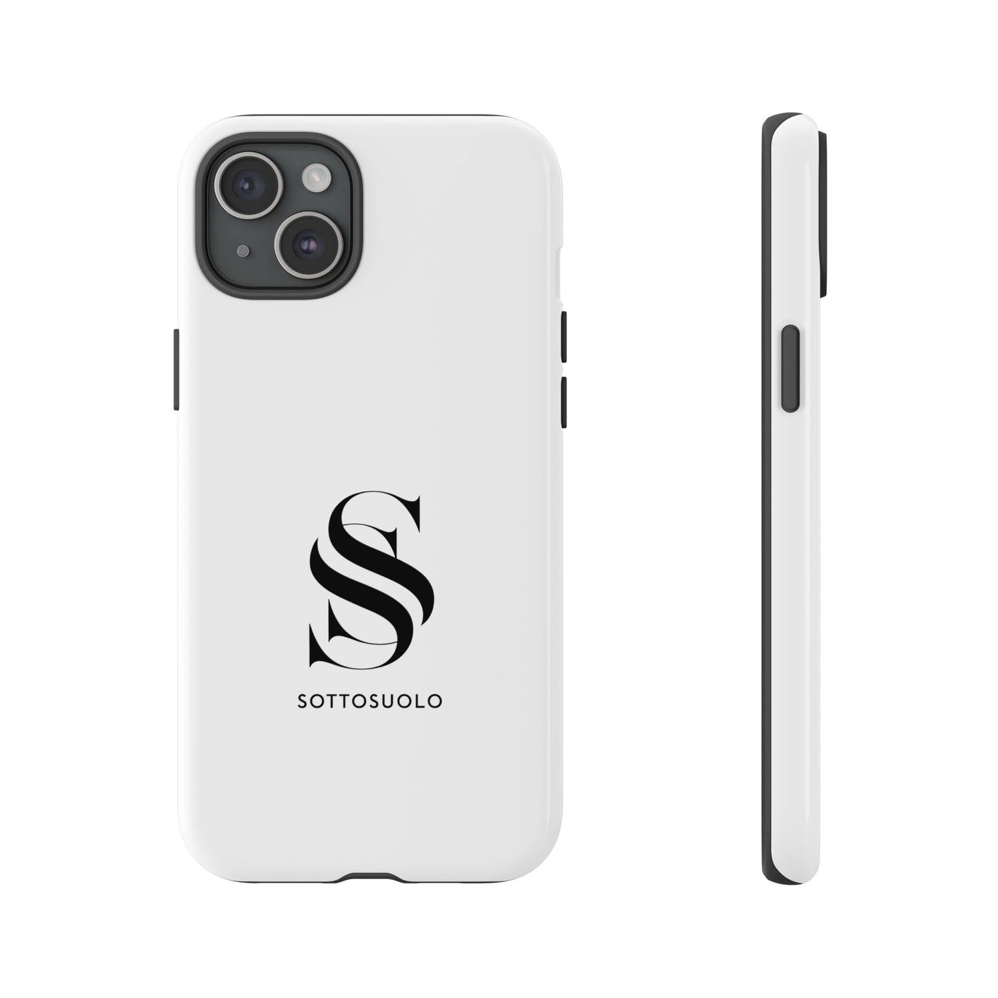 Sleek Phone Case with Monogram, Tough Phone Cover, Customizable Cases, Stylish Gadget Accessory, Gift for Tech Lovers, Modern Design