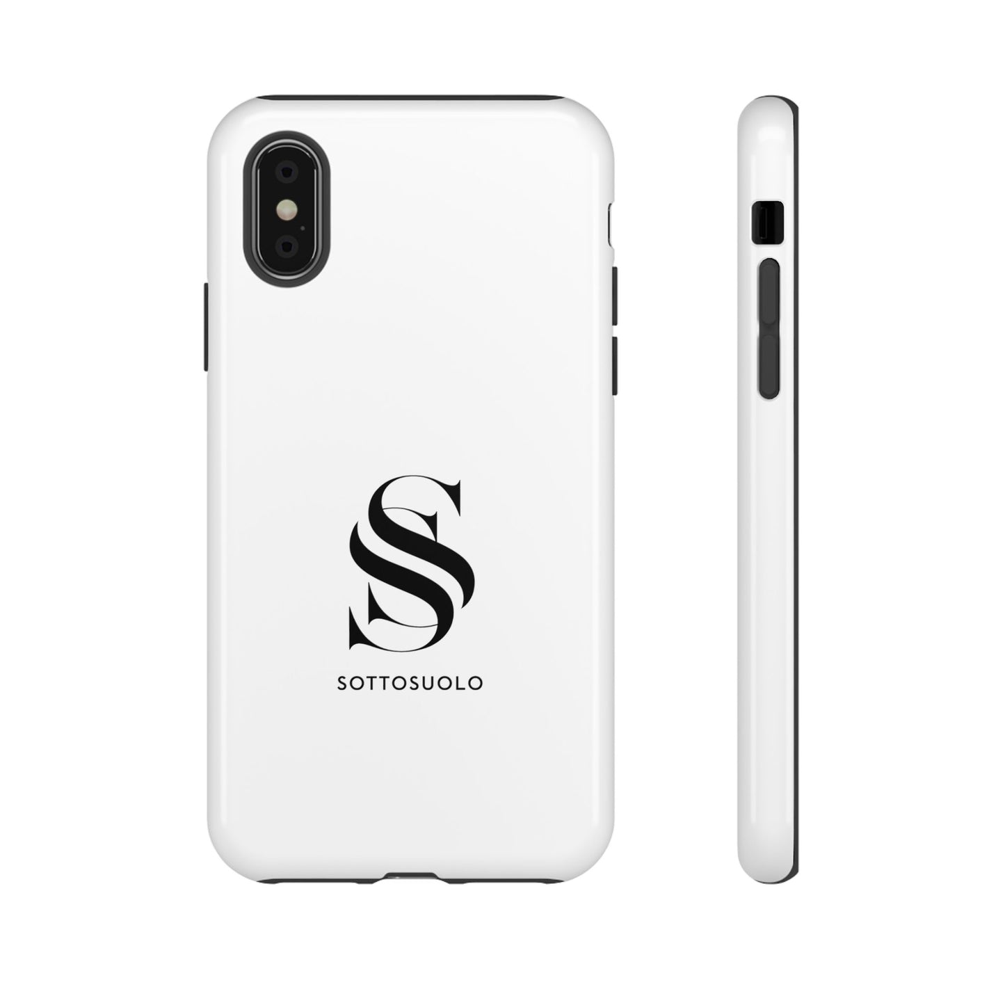 Sleek Phone Case with Monogram, Tough Phone Cover, Customizable Cases, Stylish Gadget Accessory, Gift for Tech Lovers, Modern Design