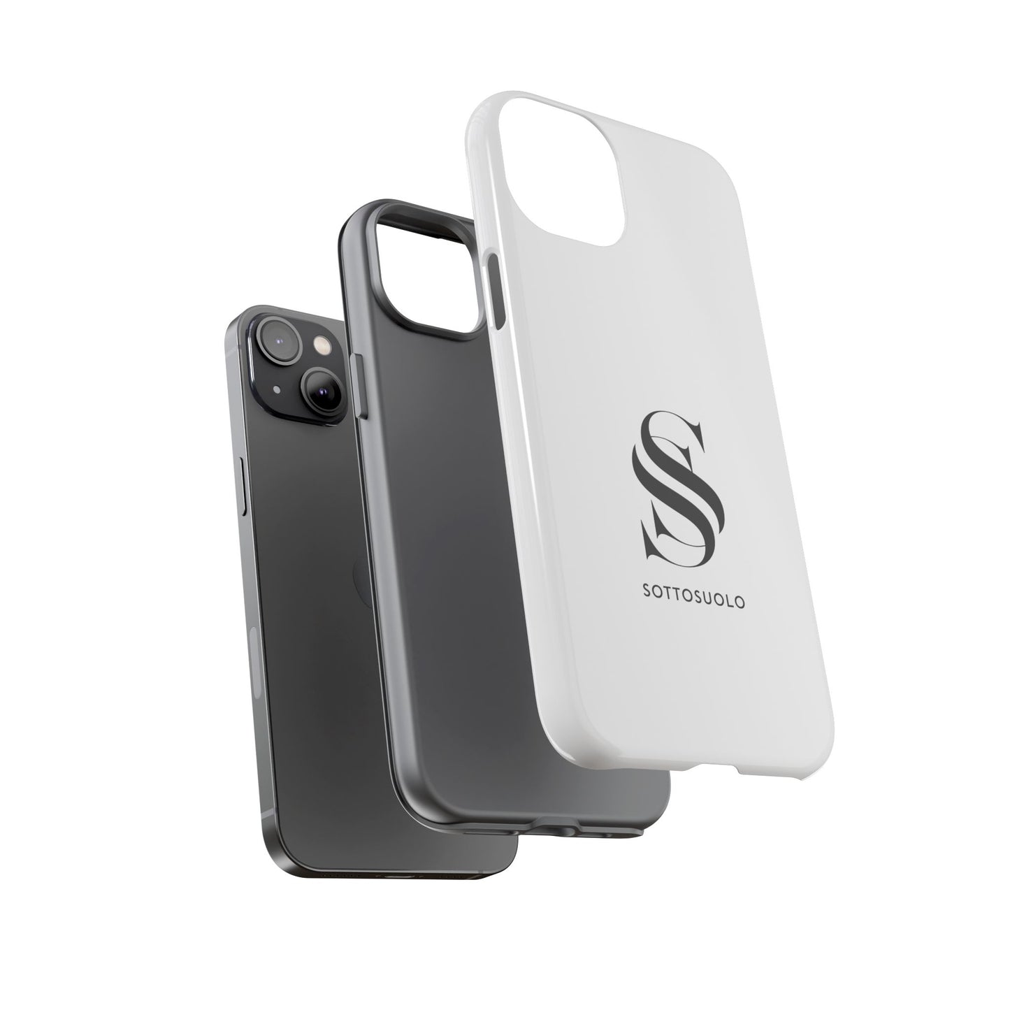 Sleek Phone Case with Monogram, Tough Phone Cover, Customizable Cases, Stylish Gadget Accessory, Gift for Tech Lovers, Modern Design