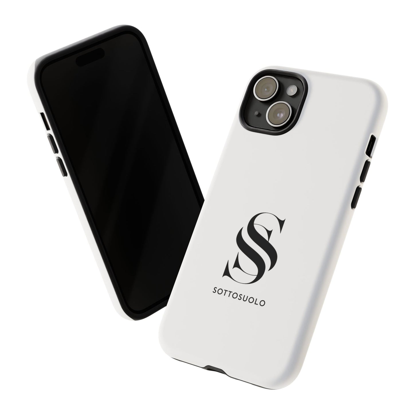 Sleek Phone Case with Monogram, Tough Phone Cover, Customizable Cases, Stylish Gadget Accessory, Gift for Tech Lovers, Modern Design