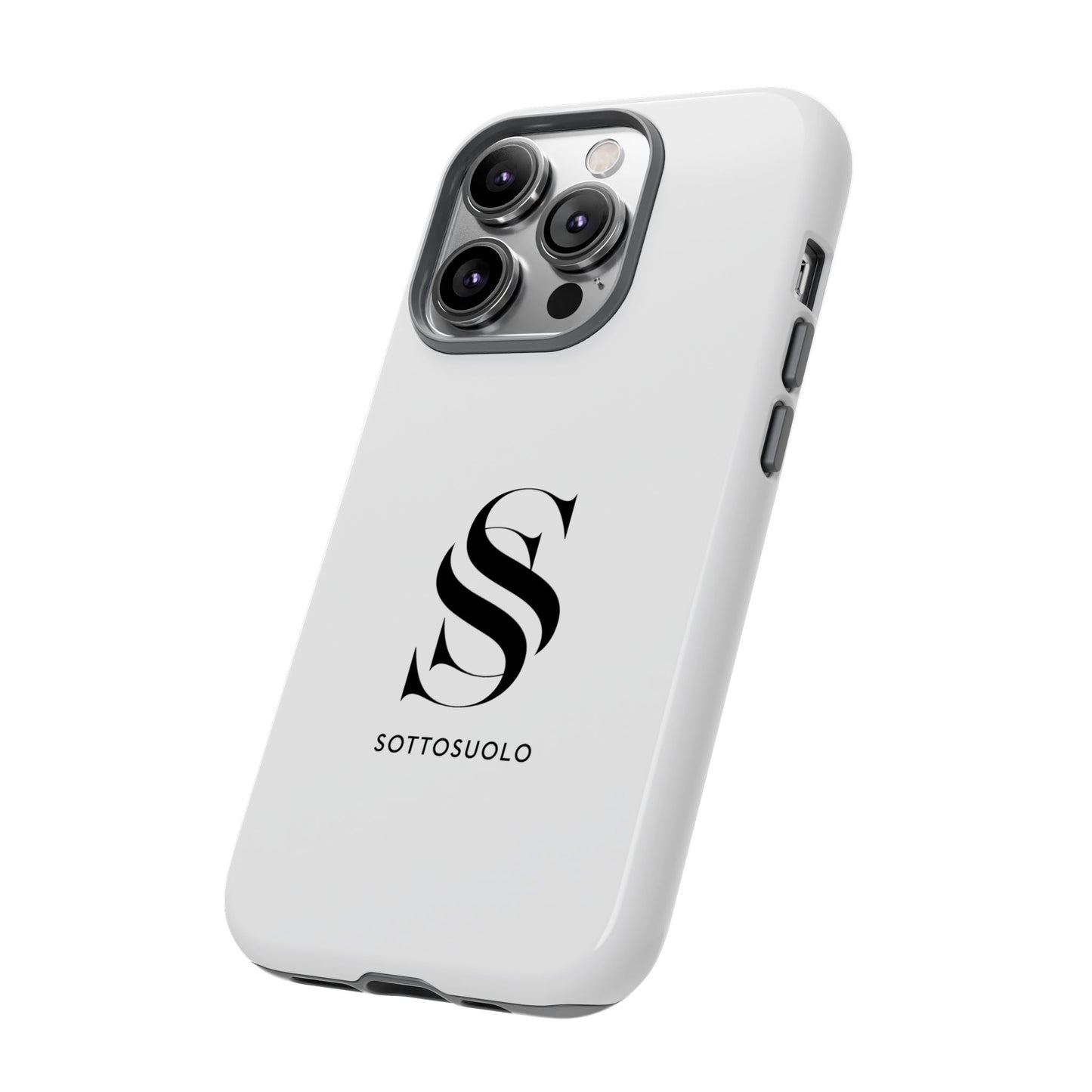 Sleek Phone Case with Monogram, Tough Phone Cover, Customizable Cases, Stylish Gadget Accessory, Gift for Tech Lovers, Modern Design