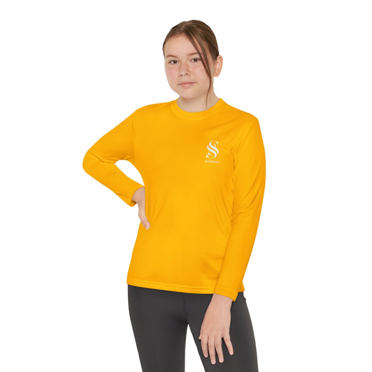 Youth Long Sleeve Competitor Tee - Perfect for Sports, Casual Wear, Active Lifestyle, Gift for Kids, Outdoor Adventures