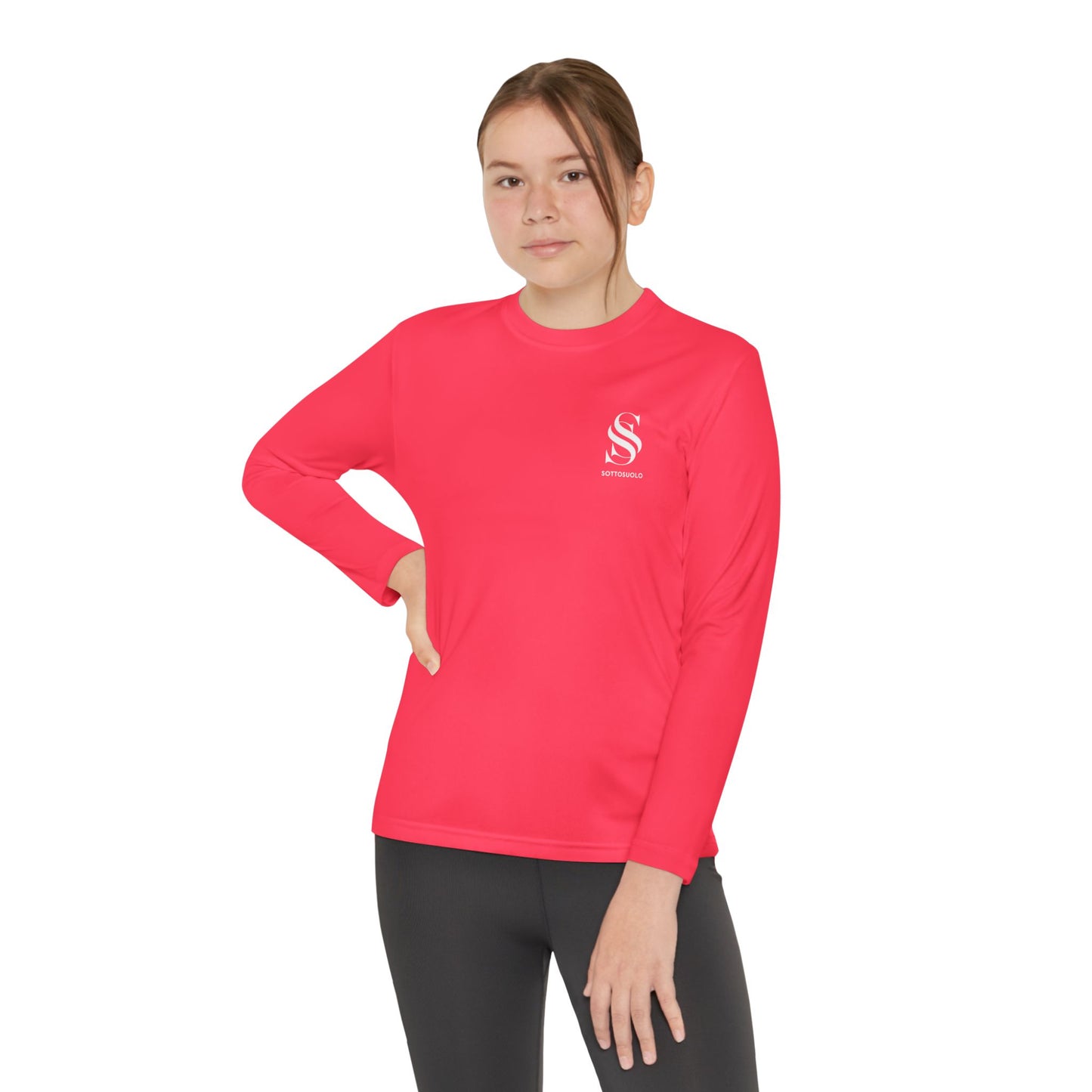 Youth Long Sleeve Competitor Tee - Perfect for Sports, Casual Wear, Active Lifestyle, Gift for Kids, Outdoor Adventures