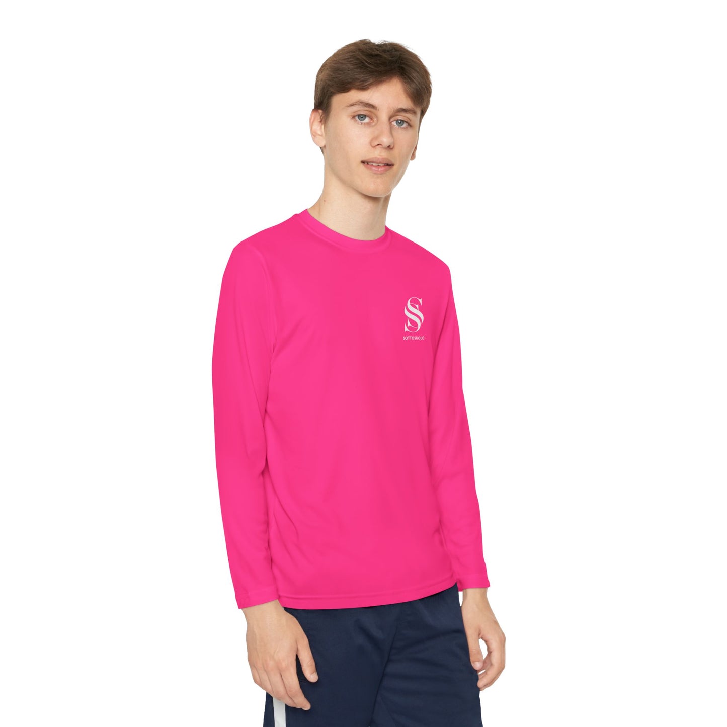 Youth Long Sleeve Competitor Tee - Perfect for Sports, Casual Wear, Active Lifestyle, Gift for Kids, Outdoor Adventures