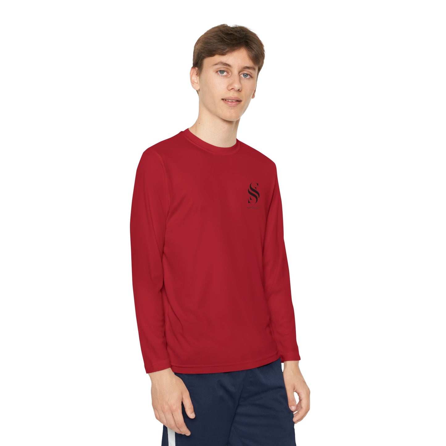 Youth Long Sleeve Competitor Tee - Perfect for Sports, Casual Wear, Active Lifestyle, Gift for Kids, Outdoor Adventures
