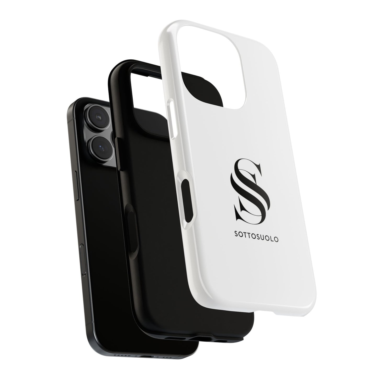 Sleek Phone Case with Monogram, Tough Phone Cover, Customizable Cases, Stylish Gadget Accessory, Gift for Tech Lovers, Modern Design