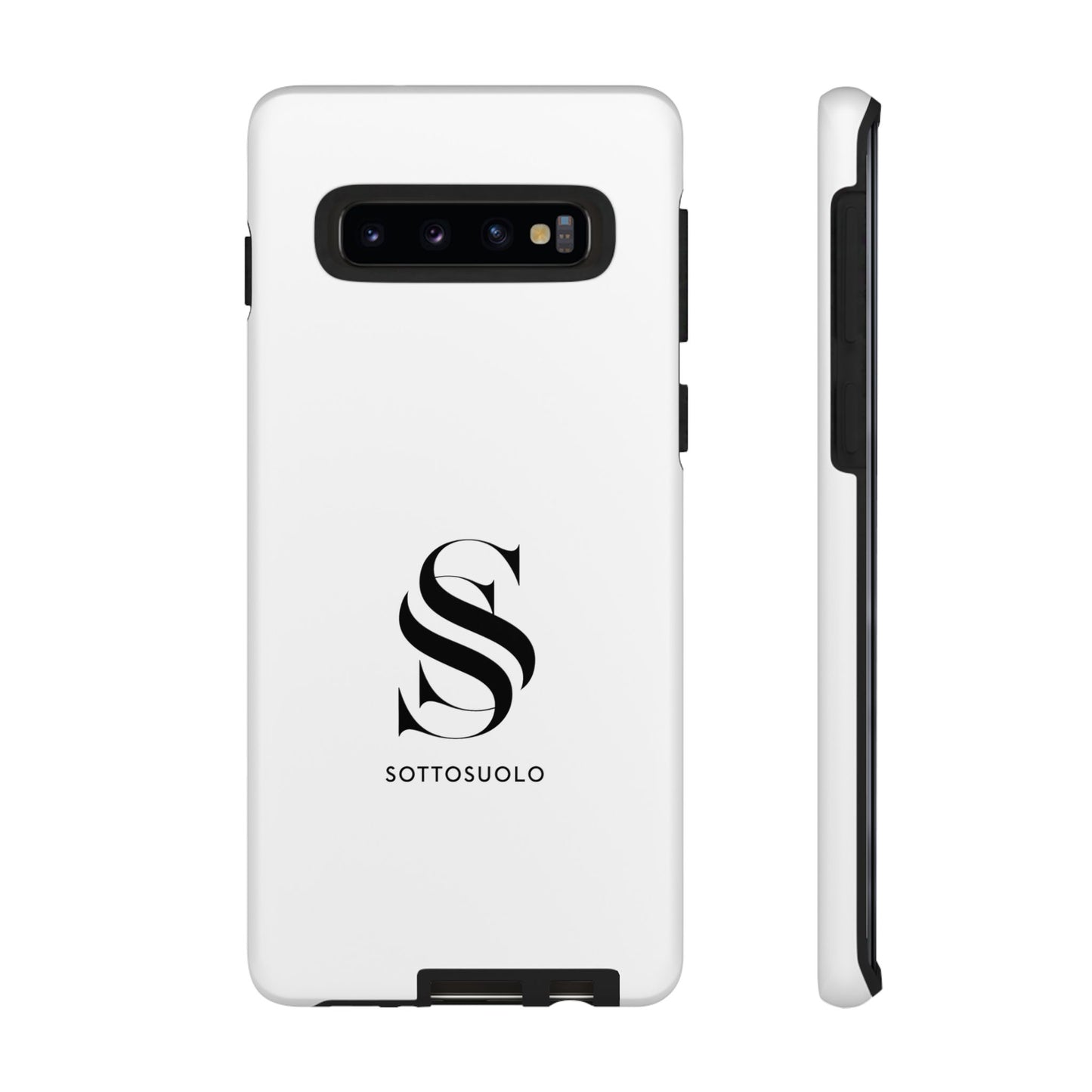 Sleek Phone Case with Monogram, Tough Phone Cover, Customizable Cases, Stylish Gadget Accessory, Gift for Tech Lovers, Modern Design
