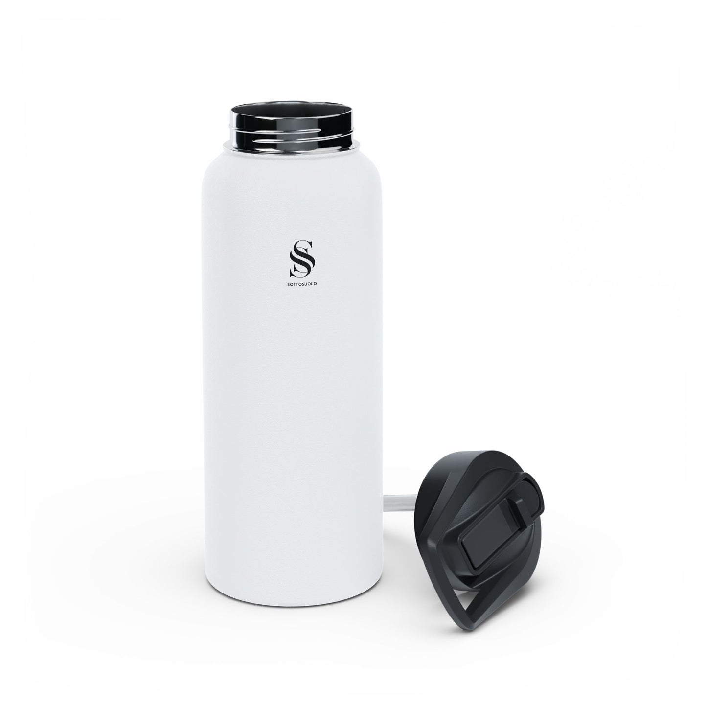 Stylish Stainless Steel Water Bottle, Travel Mug, Eco-Friendly Drinkware, Gift for Fitness Enthusiasts, Personalized Hydration Bottle