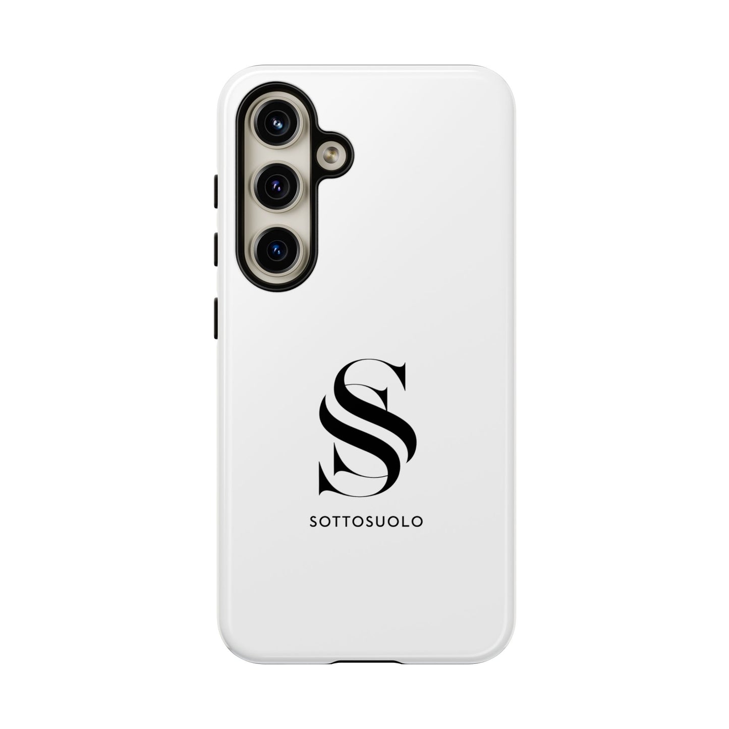 Sleek Phone Case with Monogram, Tough Phone Cover, Customizable Cases, Stylish Gadget Accessory, Gift for Tech Lovers, Modern Design