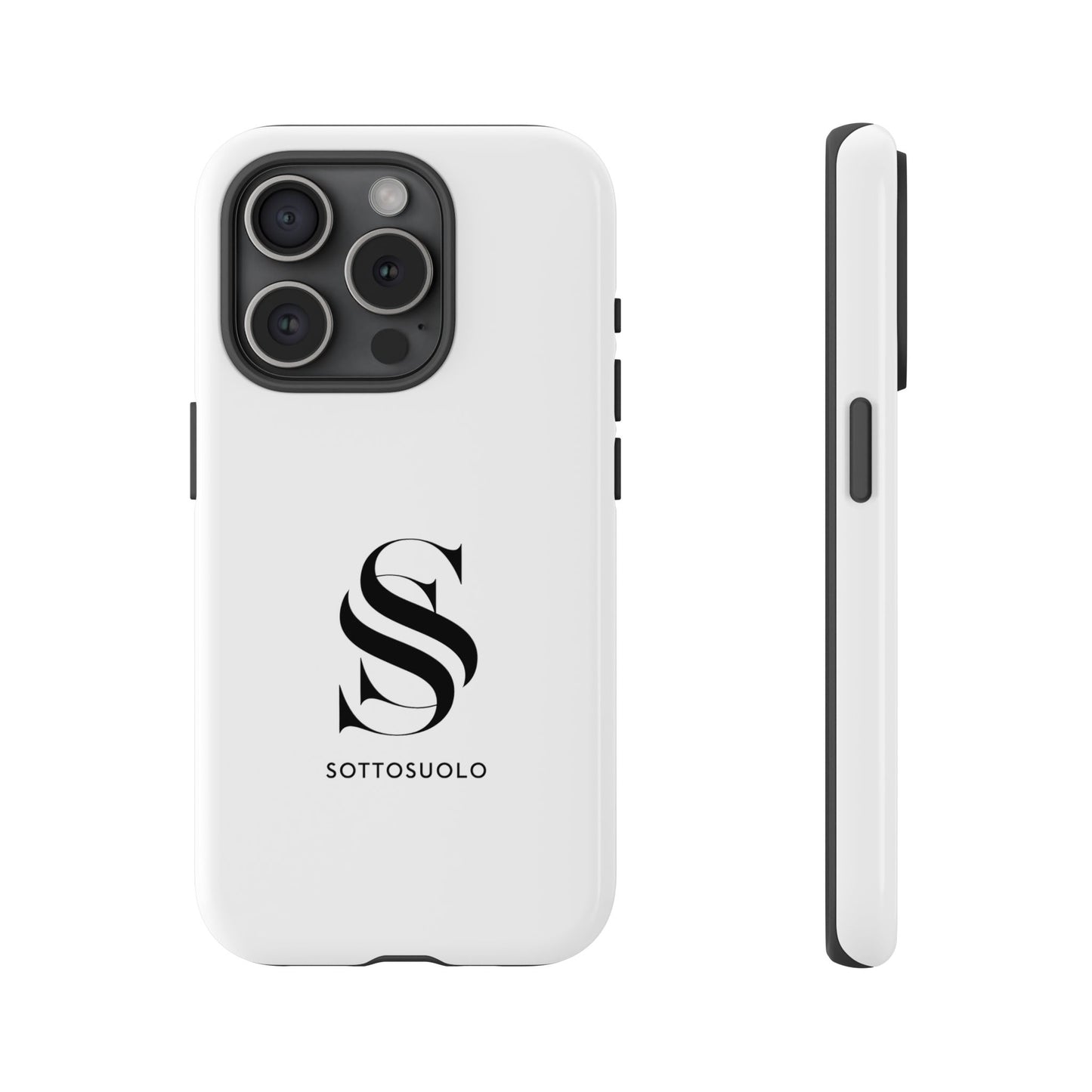 Sleek Phone Case with Monogram, Tough Phone Cover, Customizable Cases, Stylish Gadget Accessory, Gift for Tech Lovers, Modern Design