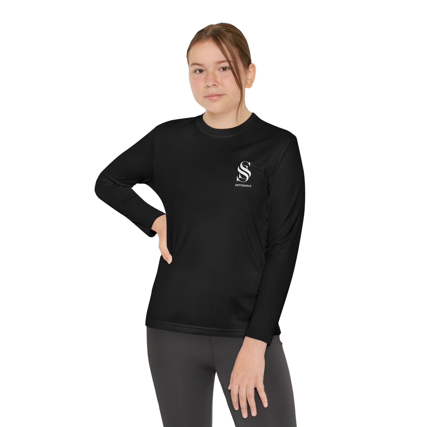 Youth Long Sleeve Competitor Tee - Perfect for Sports, Casual Wear, Active Lifestyle, Gift for Kids, Outdoor Adventures