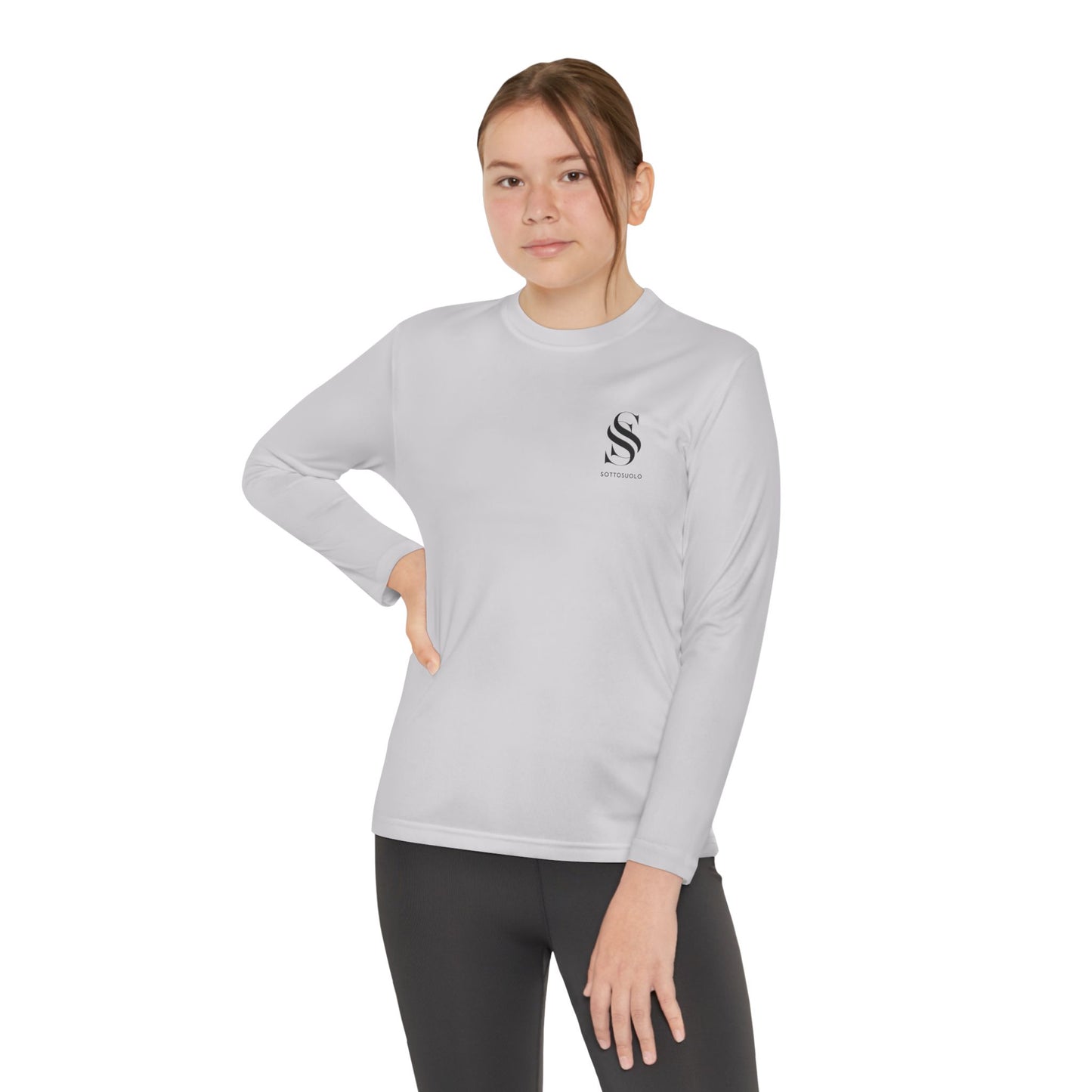 Youth Long Sleeve Competitor Tee - Perfect for Sports, Casual Wear, Active Lifestyle, Gift for Kids, Outdoor Adventures