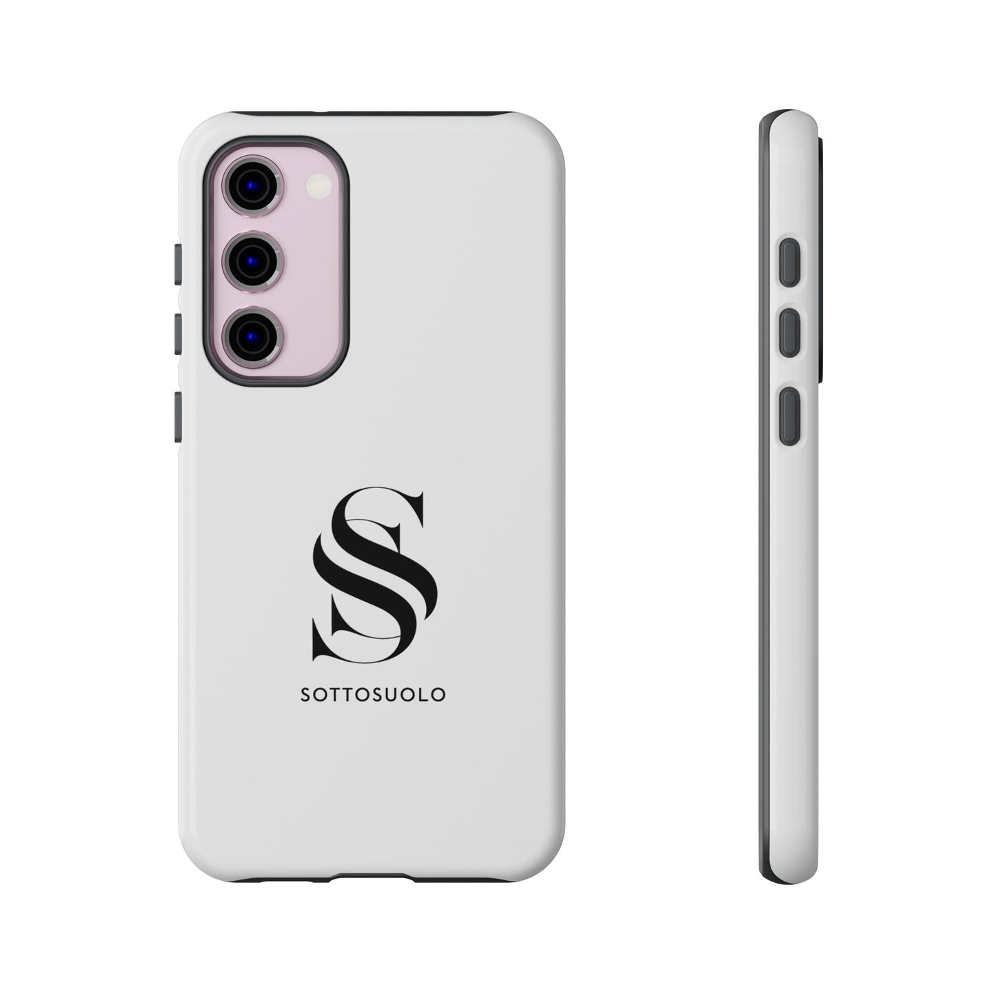 Sleek Phone Case with Monogram, Tough Phone Cover, Customizable Cases, Stylish Gadget Accessory, Gift for Tech Lovers, Modern Design