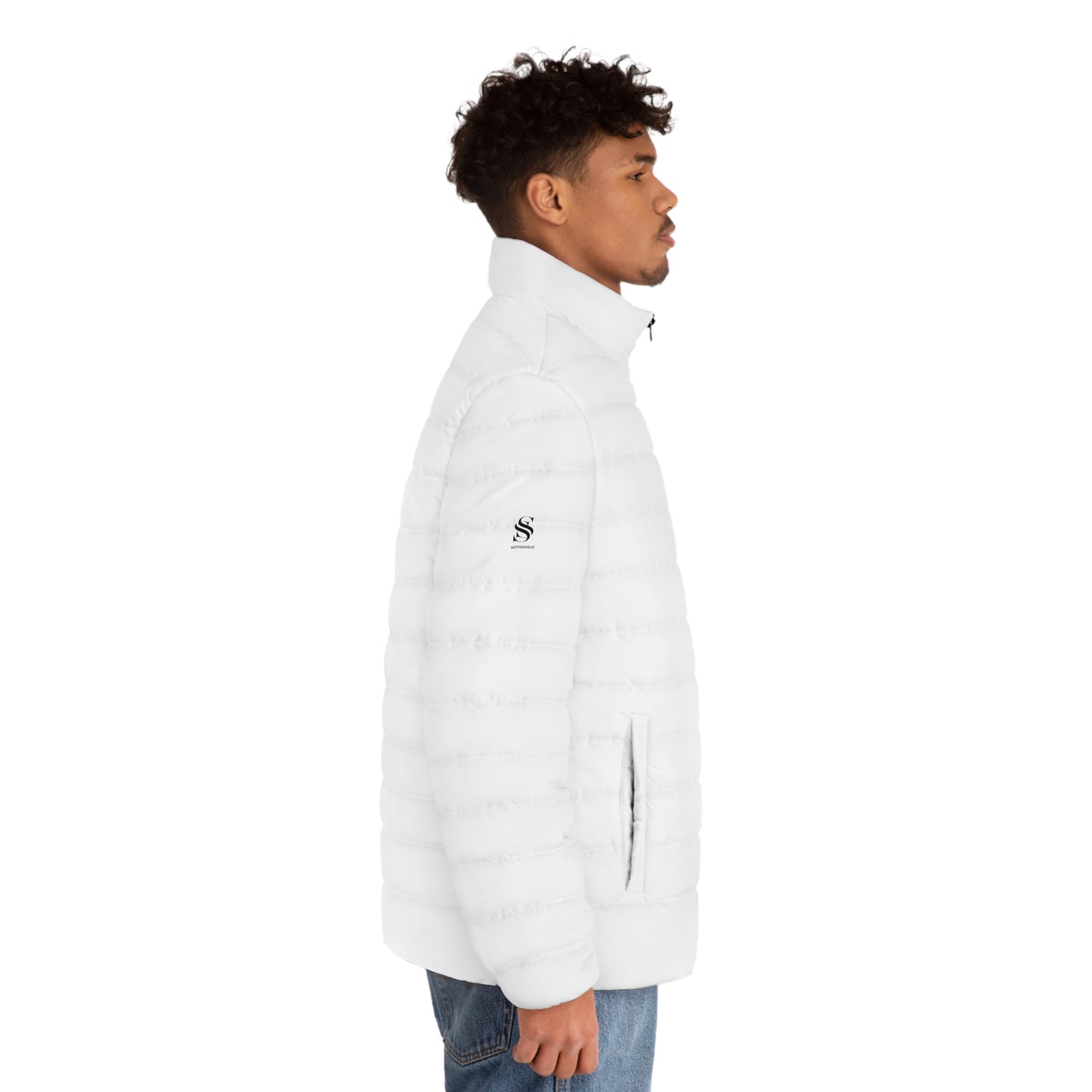 Stylish Men's Puffer Jacket, Winter Outerwear, Fashion Jacket, Gift for Him, Casual Wear, Trendy Winter Apparel