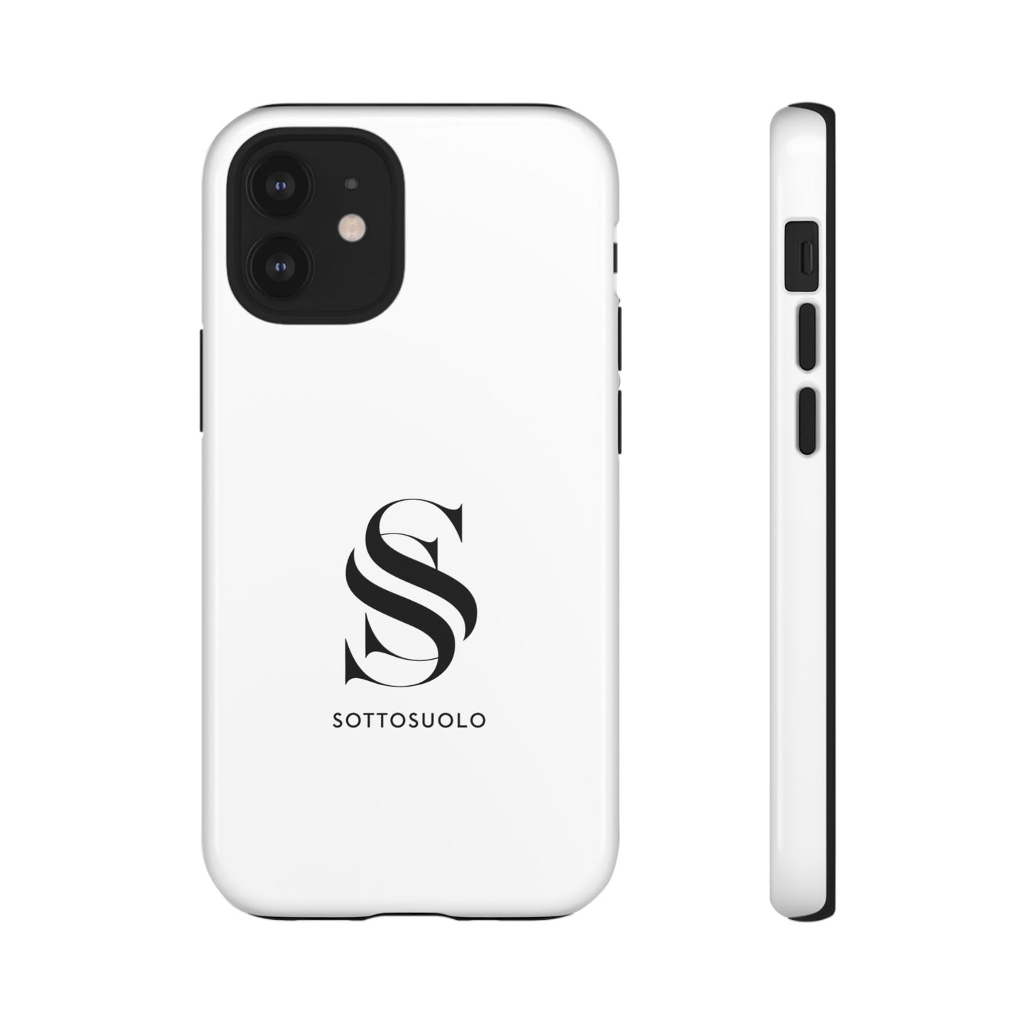 Sleek Phone Case with Monogram, Tough Phone Cover, Customizable Cases, Stylish Gadget Accessory, Gift for Tech Lovers, Modern Design