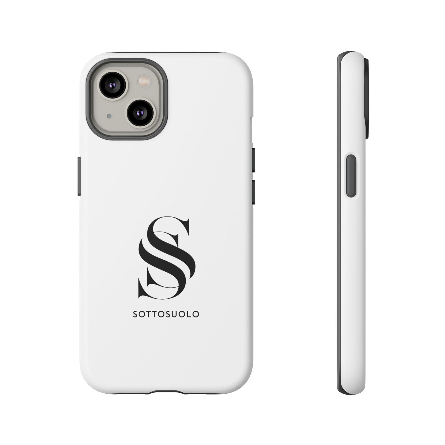 Sleek Phone Case with Monogram, Tough Phone Cover, Customizable Cases, Stylish Gadget Accessory, Gift for Tech Lovers, Modern Design