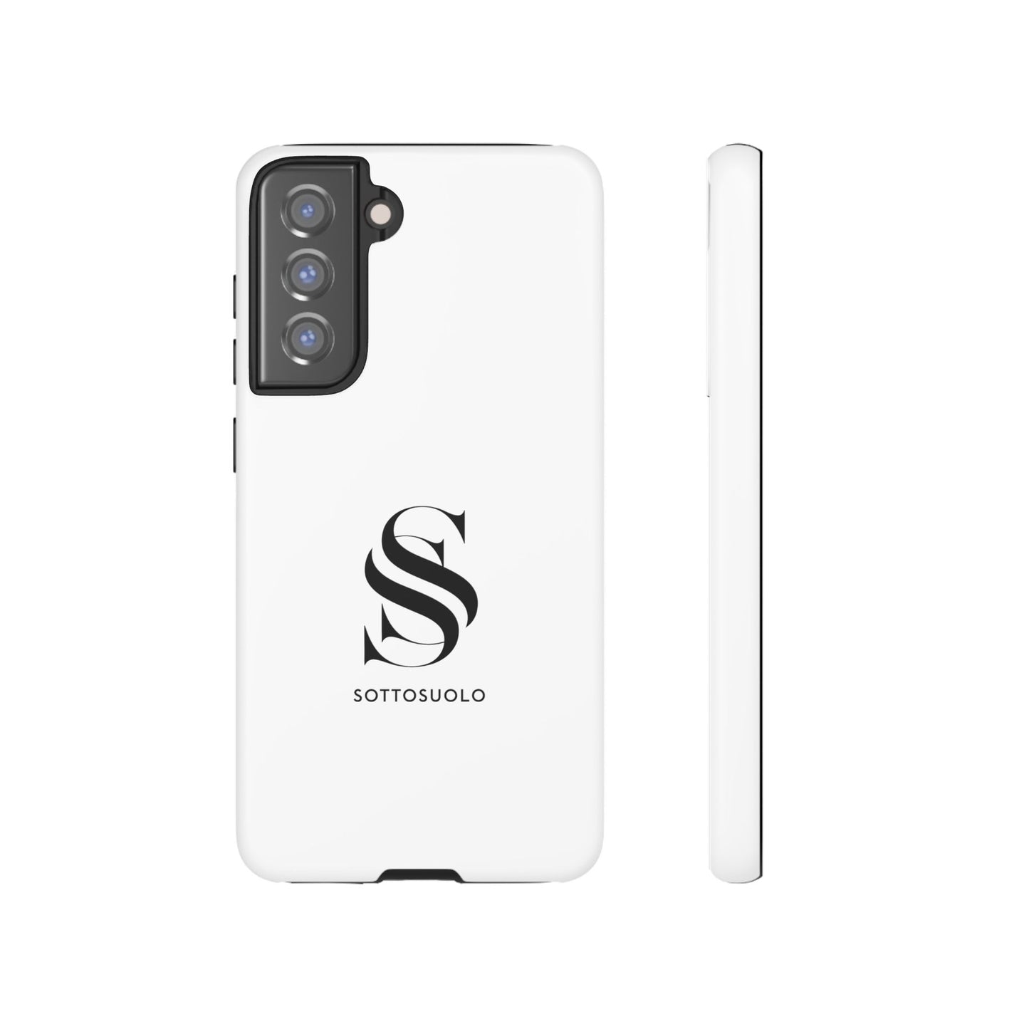 Sleek Phone Case with Monogram, Tough Phone Cover, Customizable Cases, Stylish Gadget Accessory, Gift for Tech Lovers, Modern Design