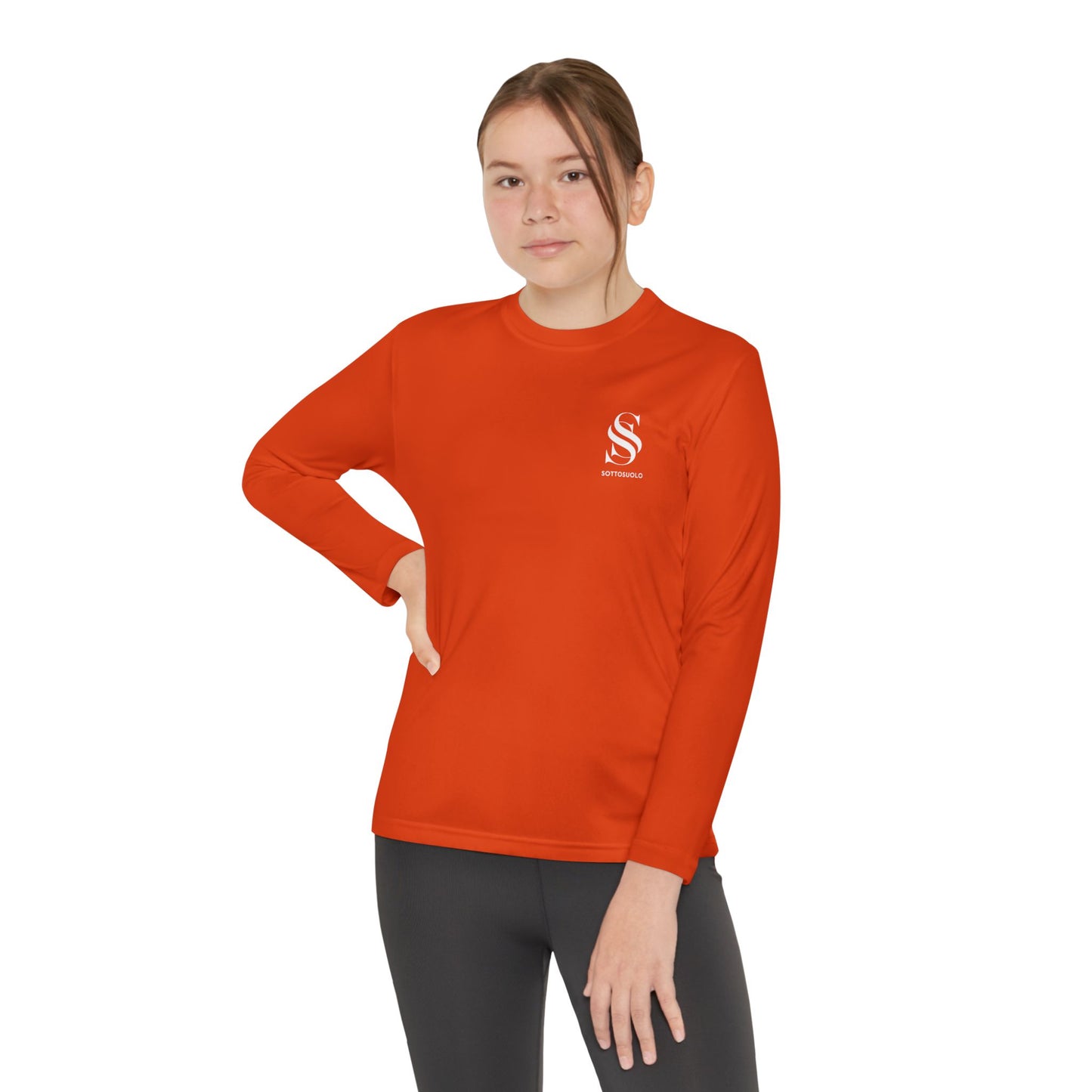 Youth Long Sleeve Competitor Tee - Perfect for Sports, Casual Wear, Active Lifestyle, Gift for Kids, Outdoor Adventures