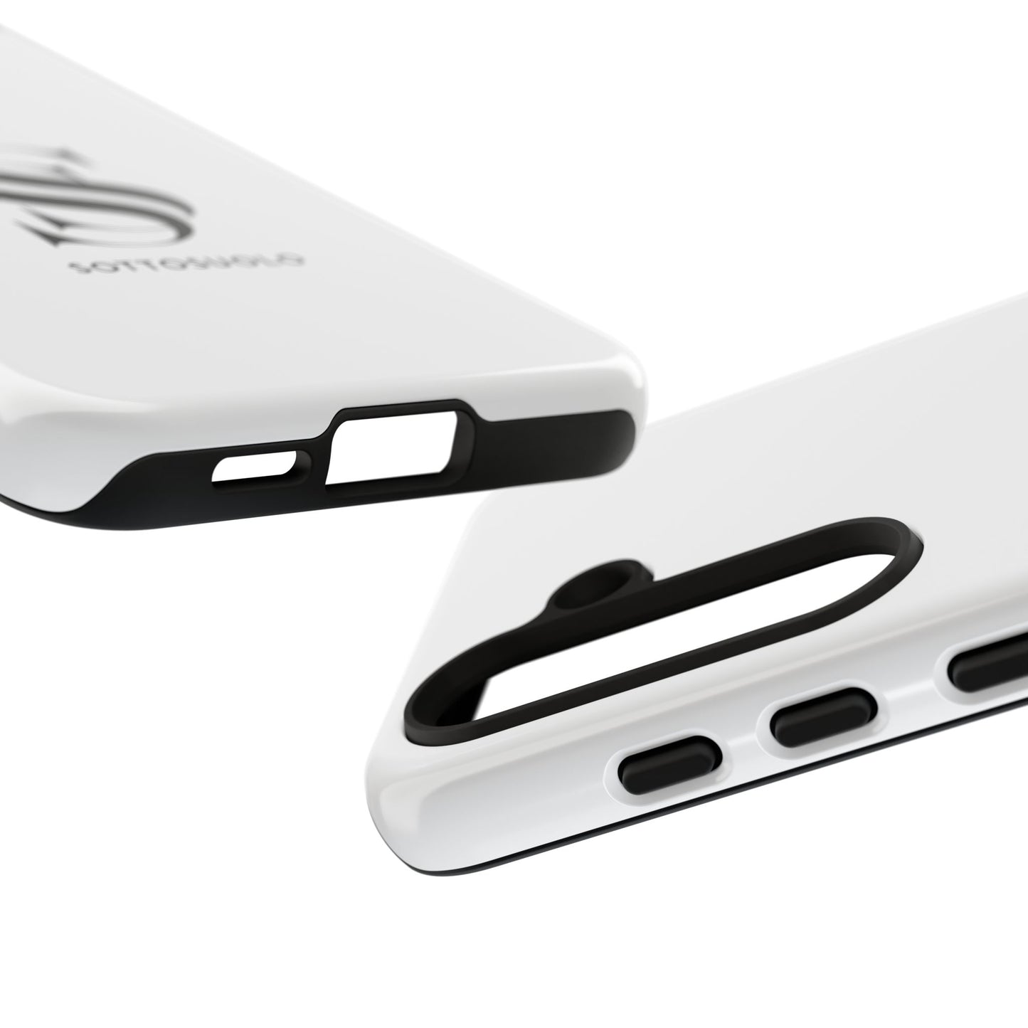 Sleek Phone Case with Monogram, Tough Phone Cover, Customizable Cases, Stylish Gadget Accessory, Gift for Tech Lovers, Modern Design