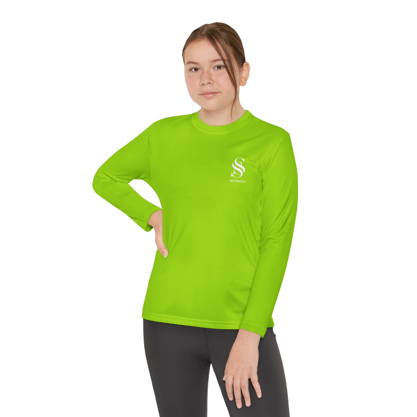 Youth Long Sleeve Competitor Tee - Perfect for Sports, Casual Wear, Active Lifestyle, Gift for Kids, Outdoor Adventures