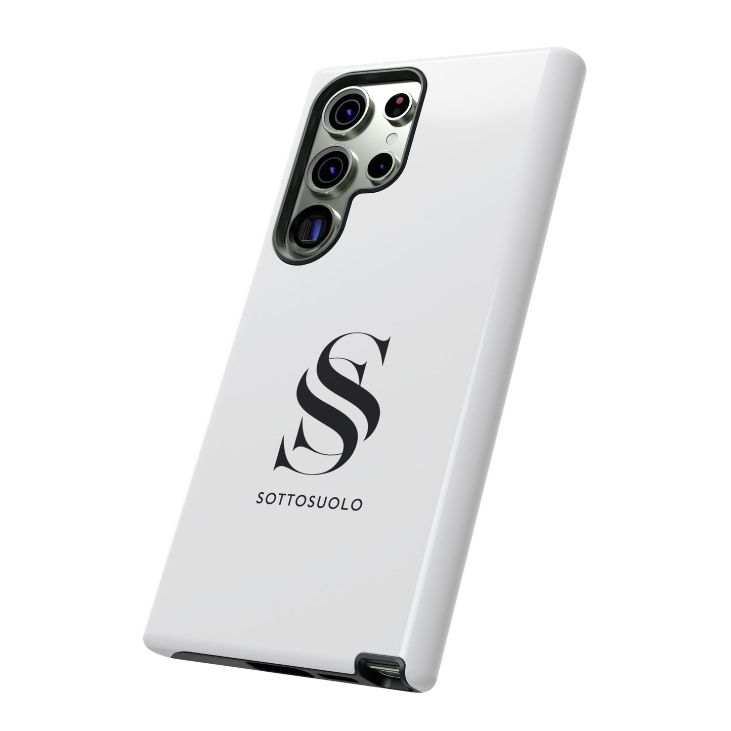 Sleek Phone Case with Monogram, Tough Phone Cover, Customizable Cases, Stylish Gadget Accessory, Gift for Tech Lovers, Modern Design