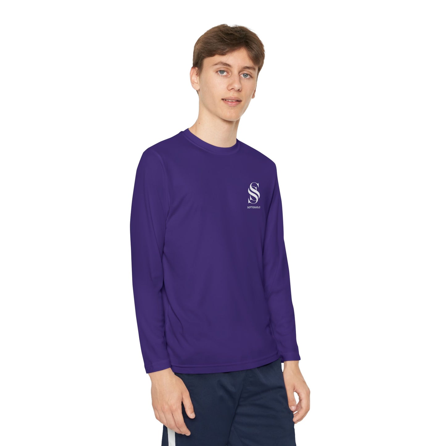 Youth Long Sleeve Competitor Tee - Perfect for Sports, Casual Wear, Active Lifestyle, Gift for Kids, Outdoor Adventures
