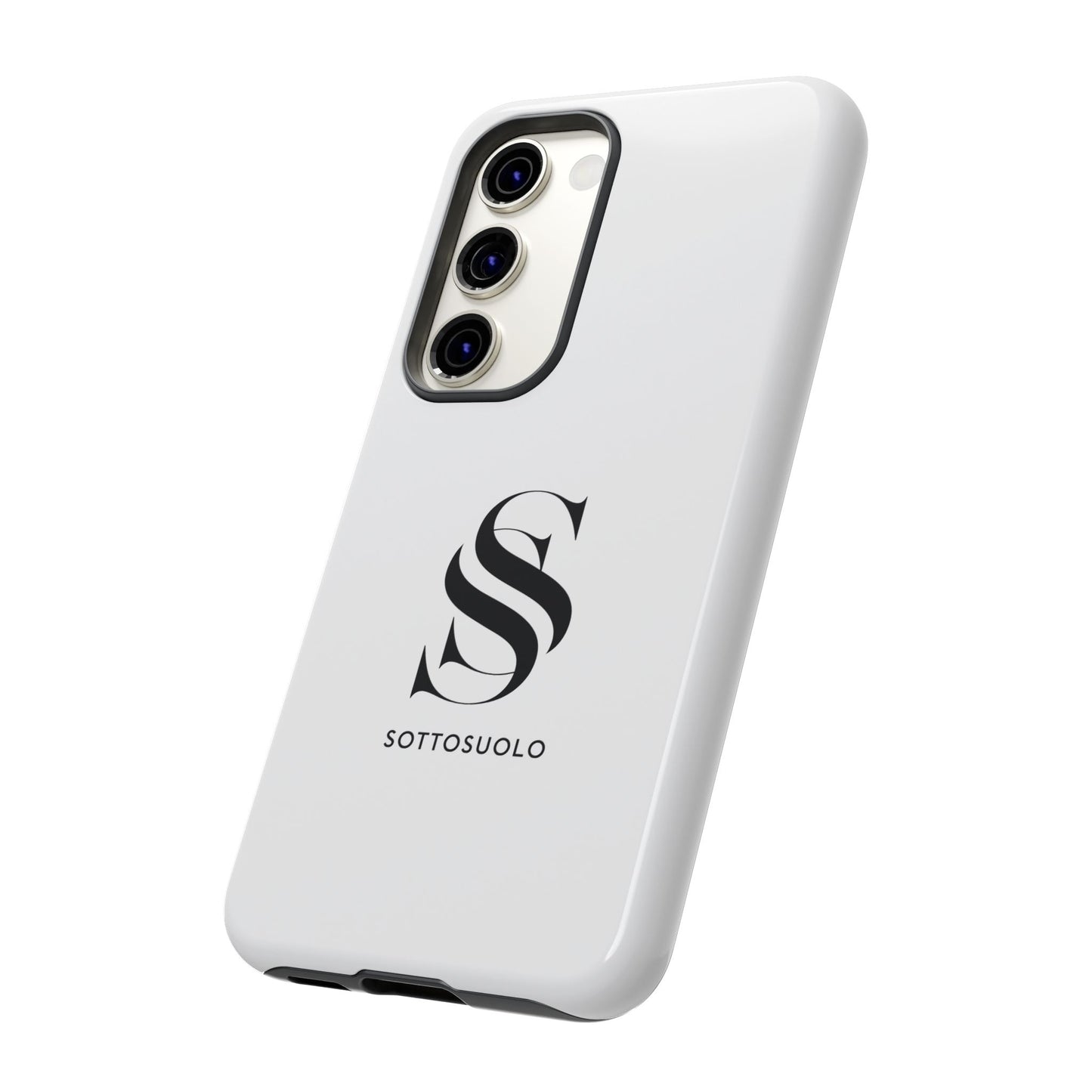 Sleek Phone Case with Monogram, Tough Phone Cover, Customizable Cases, Stylish Gadget Accessory, Gift for Tech Lovers, Modern Design