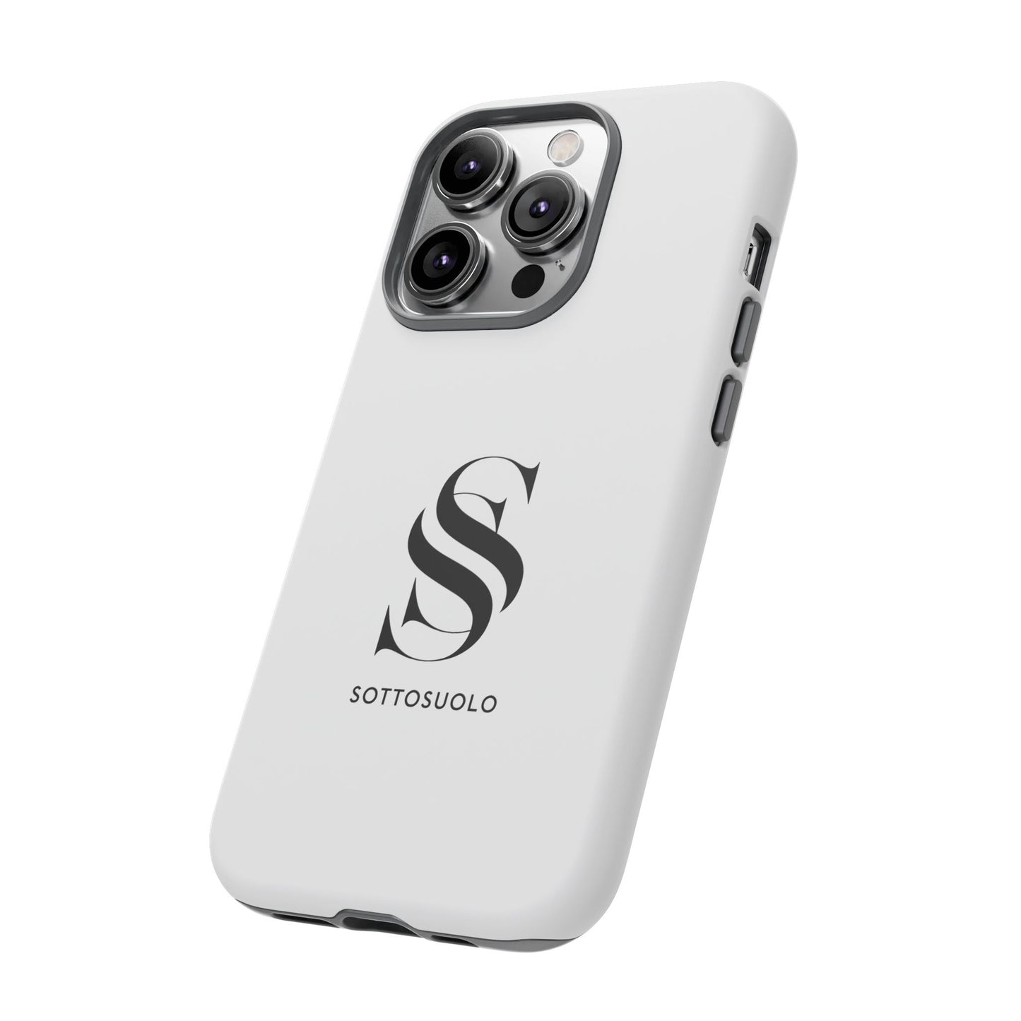 Sleek Phone Case with Monogram, Tough Phone Cover, Customizable Cases, Stylish Gadget Accessory, Gift for Tech Lovers, Modern Design