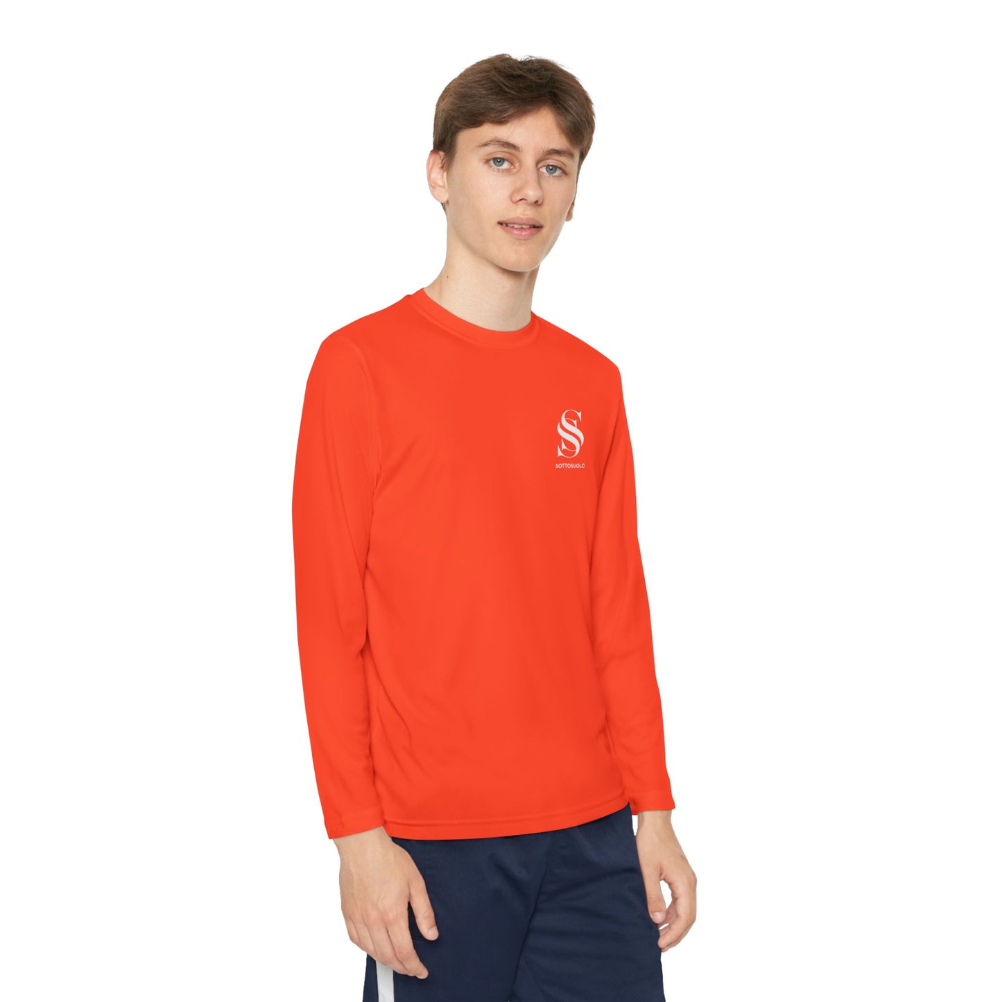 Youth Long Sleeve Competitor Tee - Perfect for Sports, Casual Wear, Active Lifestyle, Gift for Kids, Outdoor Adventures