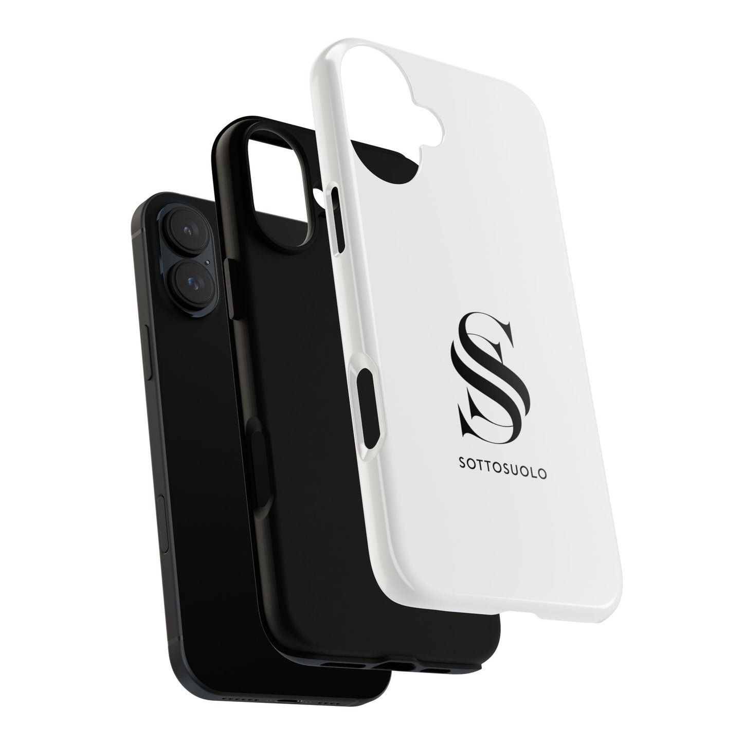 Sleek Phone Case with Monogram, Tough Phone Cover, Customizable Cases, Stylish Gadget Accessory, Gift for Tech Lovers, Modern Design
