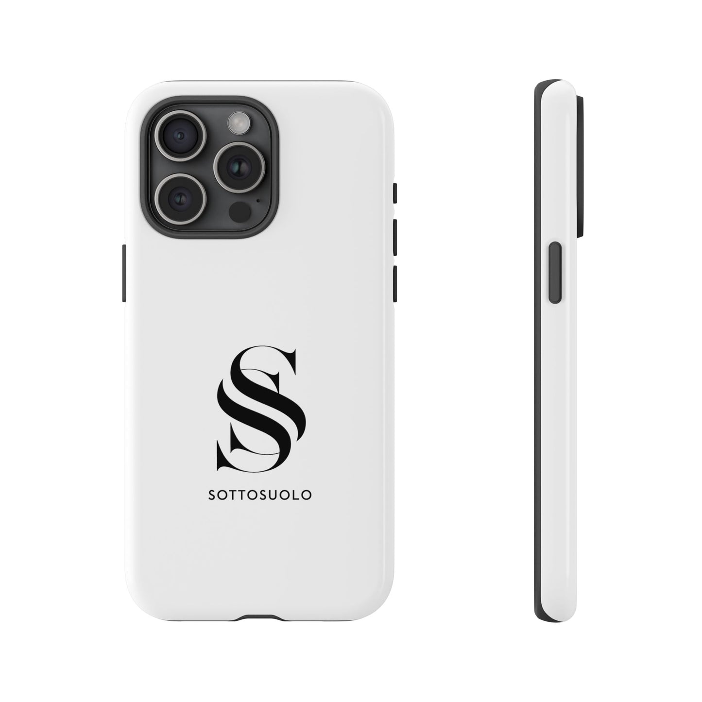 Sleek Phone Case with Monogram, Tough Phone Cover, Customizable Cases, Stylish Gadget Accessory, Gift for Tech Lovers, Modern Design