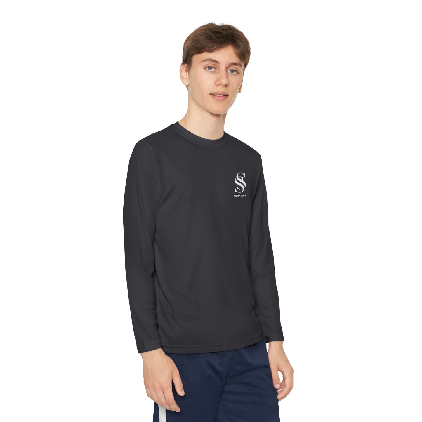 Youth Long Sleeve Competitor Tee - Perfect for Sports, Casual Wear, Active Lifestyle, Gift for Kids, Outdoor Adventures