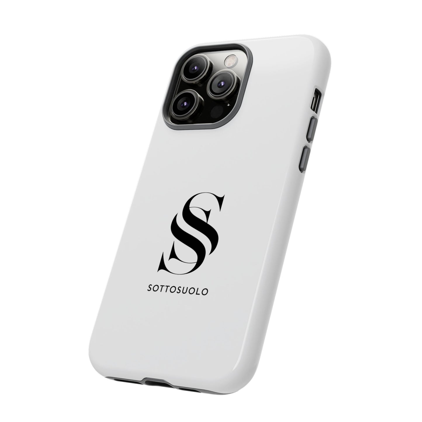 Sleek Phone Case with Monogram, Tough Phone Cover, Customizable Cases, Stylish Gadget Accessory, Gift for Tech Lovers, Modern Design
