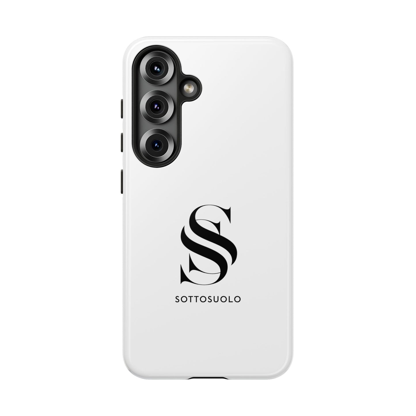 Sleek Phone Case with Monogram, Tough Phone Cover, Customizable Cases, Stylish Gadget Accessory, Gift for Tech Lovers, Modern Design