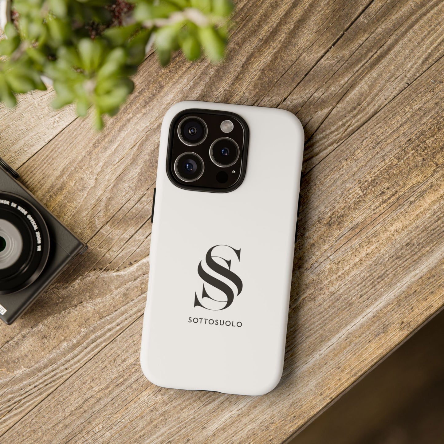 Sleek Phone Case with Monogram, Tough Phone Cover, Customizable Cases, Stylish Gadget Accessory, Gift for Tech Lovers, Modern Design