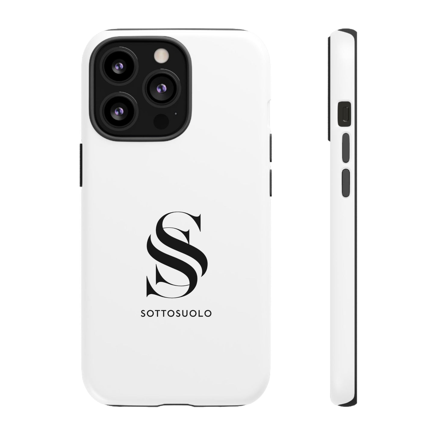 Sleek Phone Case with Monogram, Tough Phone Cover, Customizable Cases, Stylish Gadget Accessory, Gift for Tech Lovers, Modern Design