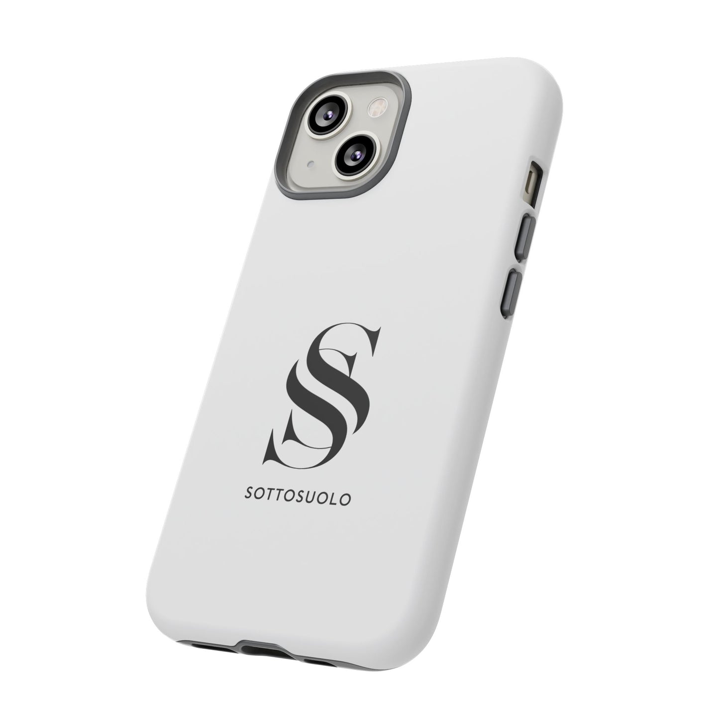 Sleek Phone Case with Monogram, Tough Phone Cover, Customizable Cases, Stylish Gadget Accessory, Gift for Tech Lovers, Modern Design