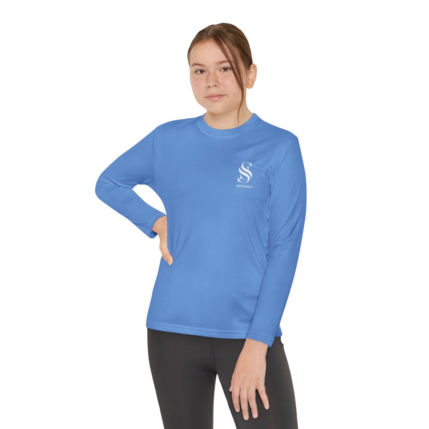 Youth Long Sleeve Competitor Tee - Perfect for Sports, Casual Wear, Active Lifestyle, Gift for Kids, Outdoor Adventures