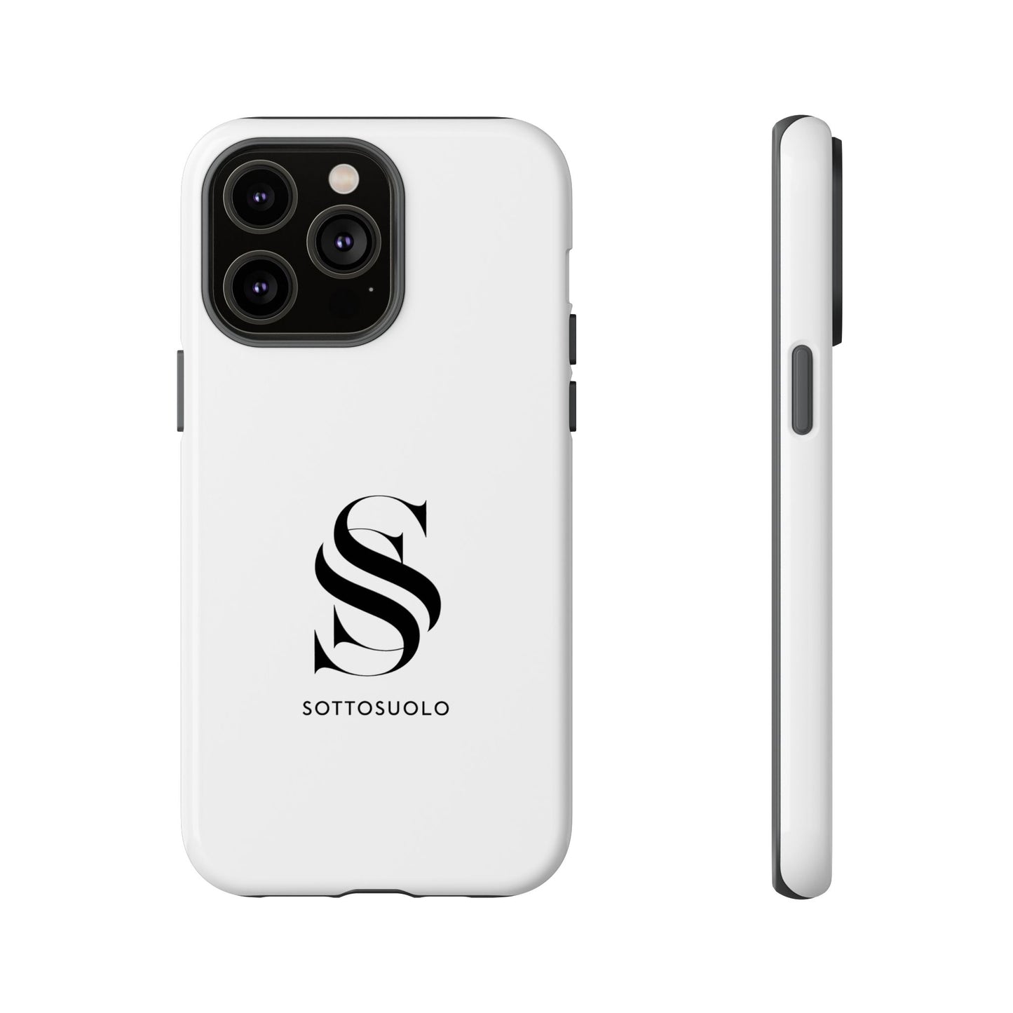 Sleek Phone Case with Monogram, Tough Phone Cover, Customizable Cases, Stylish Gadget Accessory, Gift for Tech Lovers, Modern Design