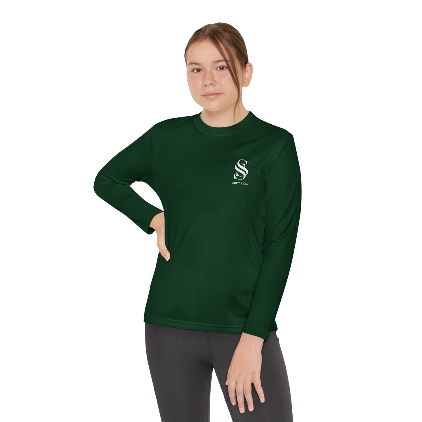 Youth Long Sleeve Competitor Tee - Perfect for Sports, Casual Wear, Active Lifestyle, Gift for Kids, Outdoor Adventures