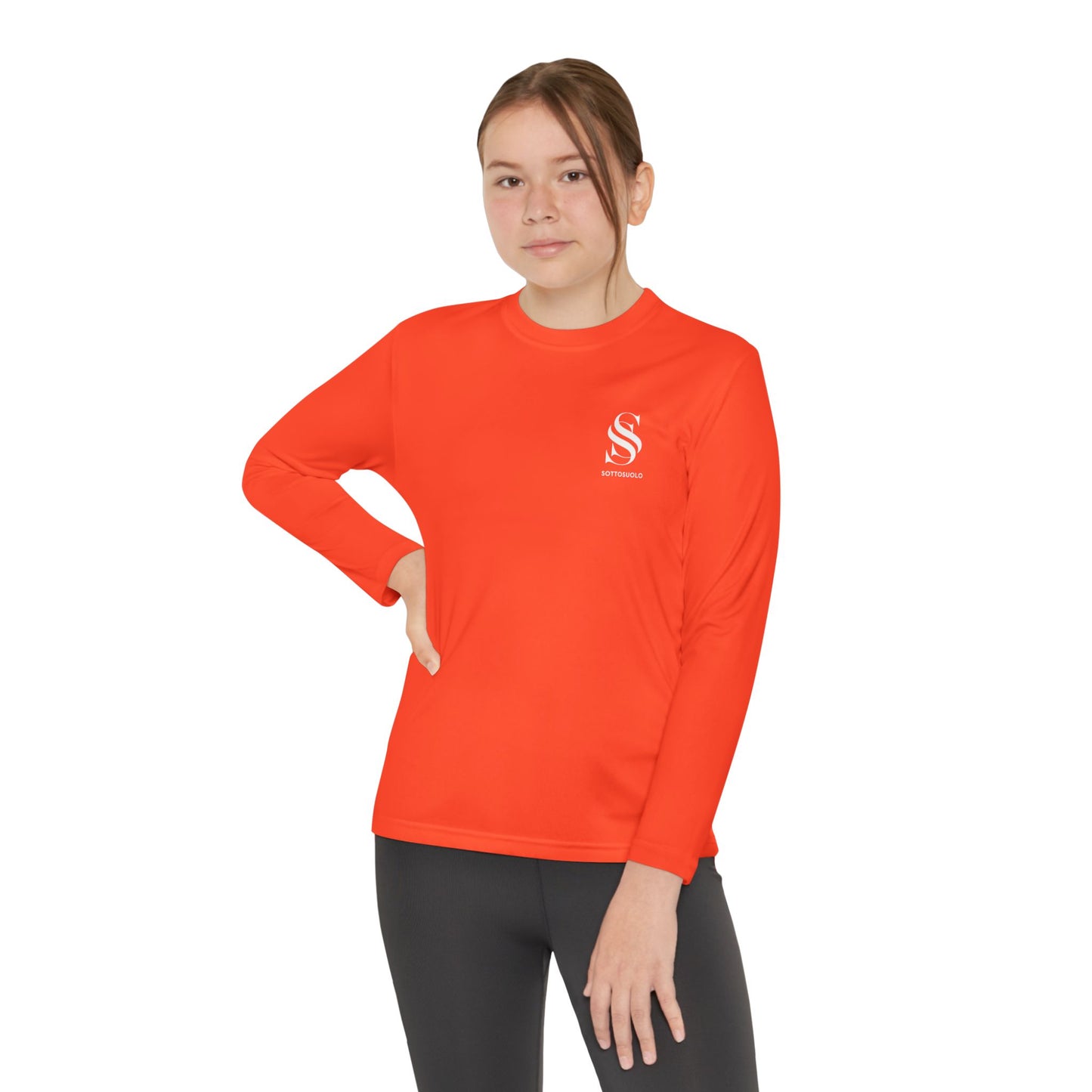 Youth Long Sleeve Competitor Tee - Perfect for Sports, Casual Wear, Active Lifestyle, Gift for Kids, Outdoor Adventures