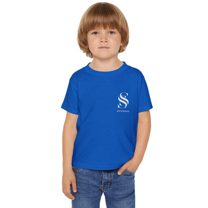 Stylish Toddler T-Shirt with Monochrome Design, Casual Kids Tee, Baby Gift, Everyday Wear, Cute Toddler Apparel