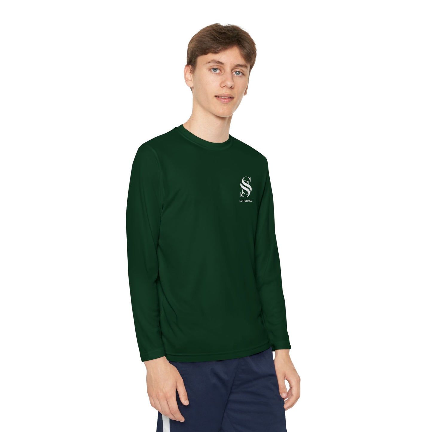 Youth Long Sleeve Competitor Tee - Perfect for Sports, Casual Wear, Active Lifestyle, Gift for Kids, Outdoor Adventures