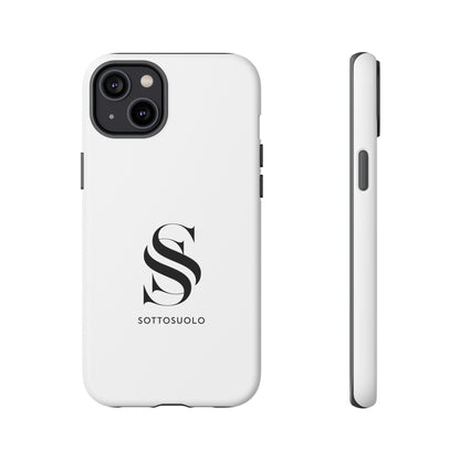 Sleek Phone Case with Monogram, Tough Phone Cover, Customizable Cases, Stylish Gadget Accessory, Gift for Tech Lovers, Modern Design