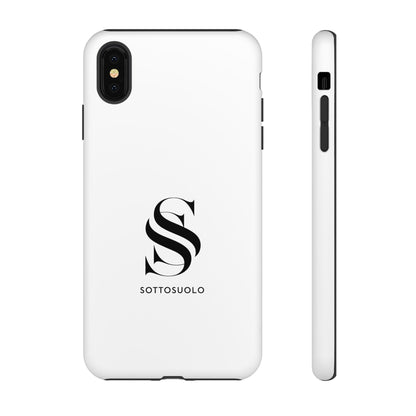 Sleek Phone Case with Monogram, Tough Phone Cover, Customizable Cases, Stylish Gadget Accessory, Gift for Tech Lovers, Modern Design