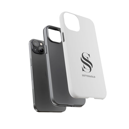 Sleek Phone Case with Monogram, Tough Phone Cover, Customizable Cases, Stylish Gadget Accessory, Gift for Tech Lovers, Modern Design