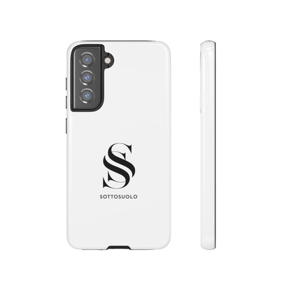 Sleek Phone Case with Monogram, Tough Phone Cover, Customizable Cases, Stylish Gadget Accessory, Gift for Tech Lovers, Modern Design