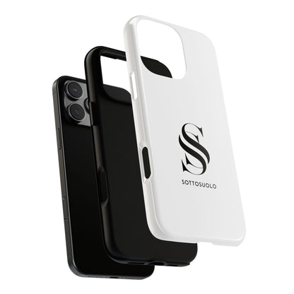 Sleek Phone Case with Monogram, Tough Phone Cover, Customizable Cases, Stylish Gadget Accessory, Gift for Tech Lovers, Modern Design